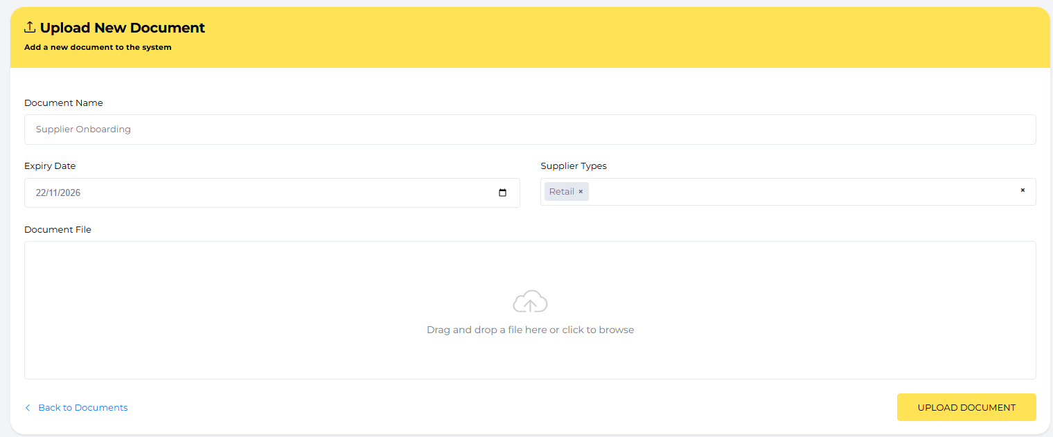 Document Uploader