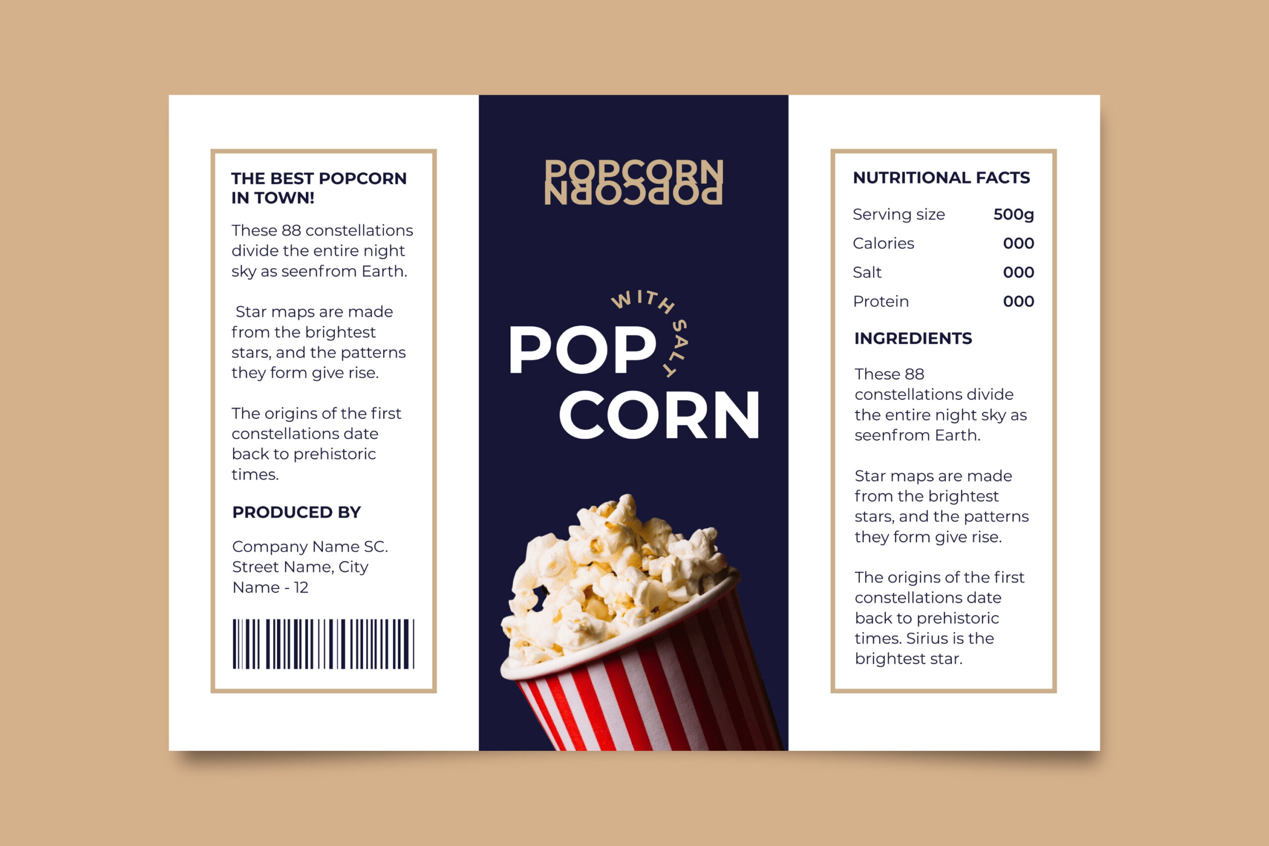 Product Labelling Back-of-Pack Labels That Can Never Drift From the Recipe
